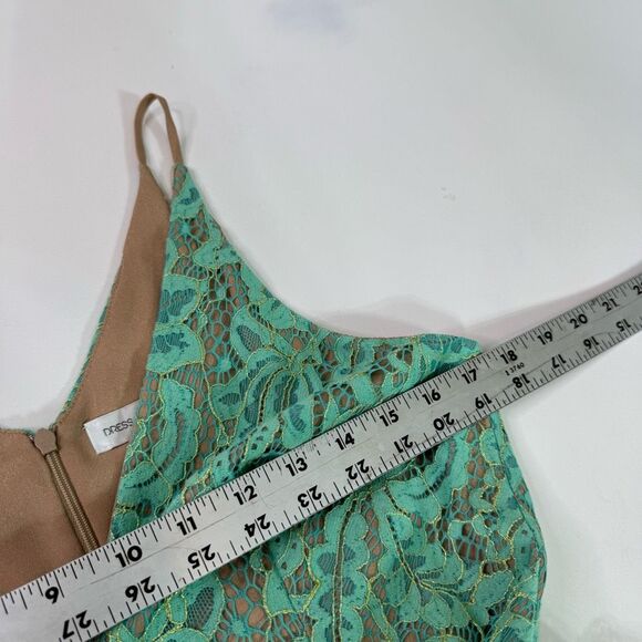 Dress the Population Green Ruffled Tiered Sundress - Picture 3 of 10